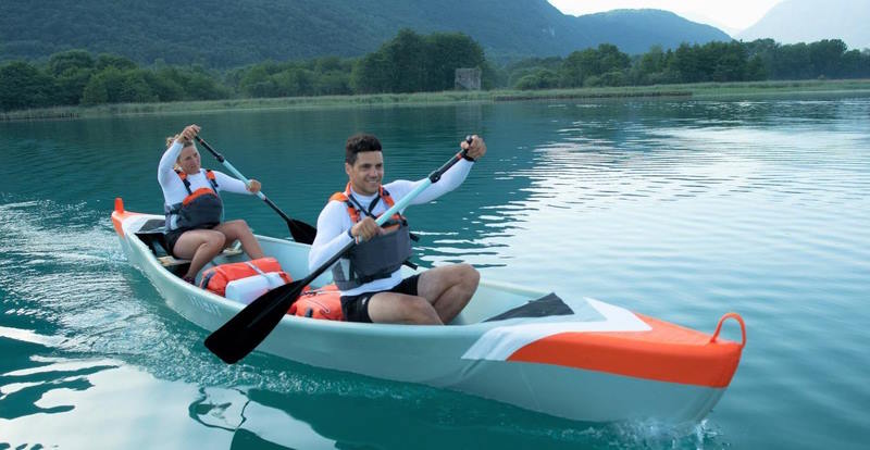 canoa inflable de decathlon