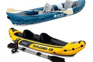 KAYAK SEVYLOR TAHAA VS INTEX EXPLORER CUAL ES MEJOR KAYAK BARATO?