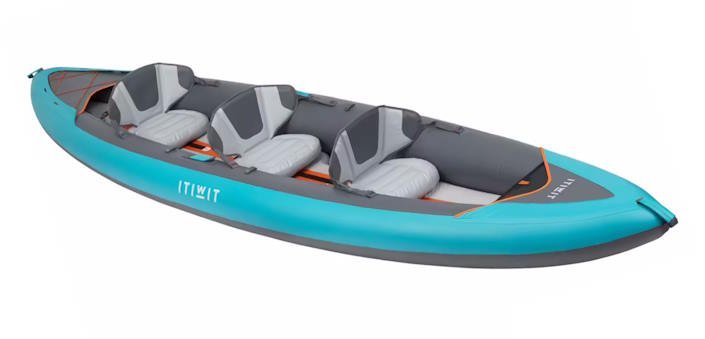 kayak hinchable triple decathlon