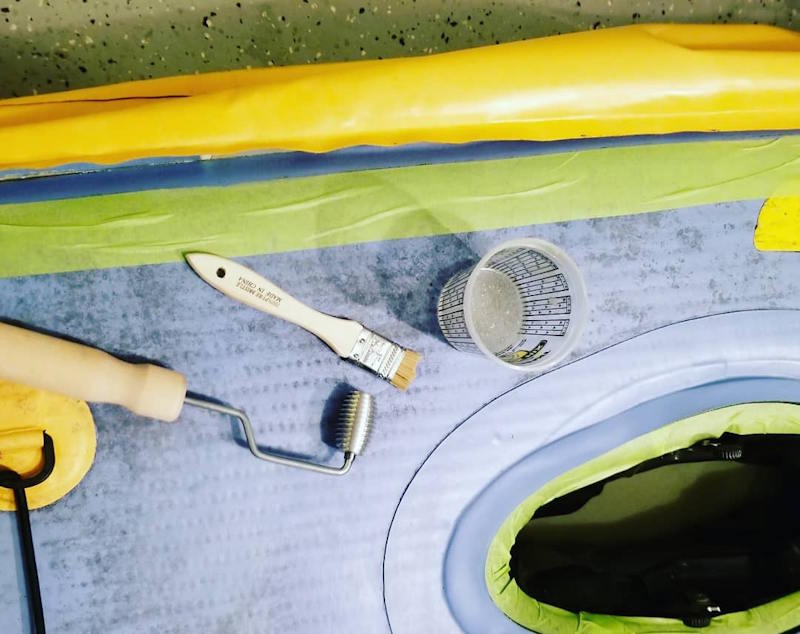 REPAIRING AN INFLATABLE KAYAK: HERE'S HOW 3 reparar kayak hinchable