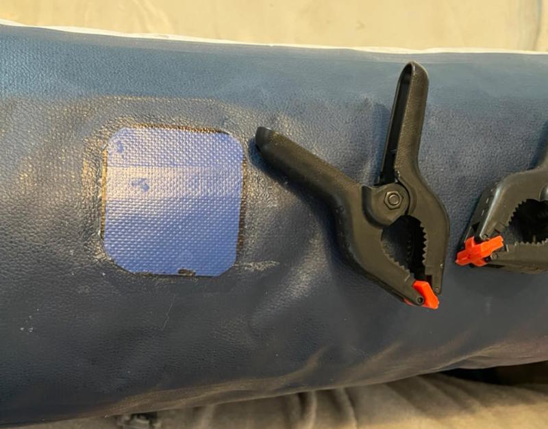 REPAIRING AN INFLATABLE KAYAK: HERE'S HOW 4 reparar pinchazo kayak hinchable