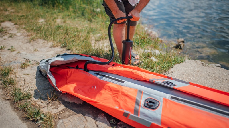 COMO GUARDAR UN KAYAK HINCHABLE MEJOR MANERA