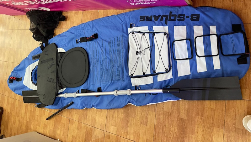 como guardar kayak hinchable