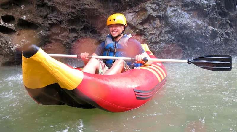CÓMO ELEGIR UNA PALA PARA KAYAK HINCHABLE 2 pala de kayak simetrica